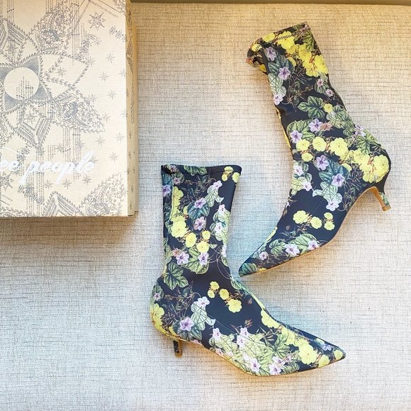 Free People Shoes - NEW Free People Cadence Kitten Heel Boot Size 11